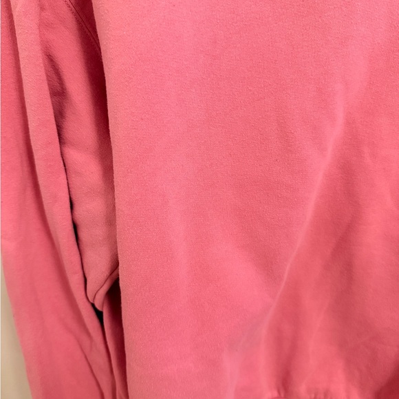 Hollister Women's Easy Logo Crew Sweater - Pink XL - Picture 6 of 6